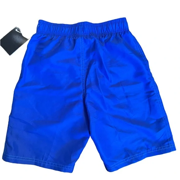 BOYS NIKE SWIM SUIT TRUNKS BOTTOMS POOL BEACH NIKE BATHING SUIT BLUE BRAND NEW